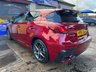 USED 2019 69 LEXUS CT 1.8 200h F Sport Hatchback 5dr Petrol Hybrid E-CVT Euro 6 (s/s) (136 ps) BEAUTIFUL RED, CLEAN INSIDE AND OUT