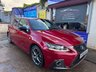 USED 2019 69 LEXUS CT 1.8 200h F Sport Hatchback 5dr Petrol Hybrid E-CVT Euro 6 (s/s) (136 ps) BEAUTIFUL RED, CLEAN INSIDE AND OUT