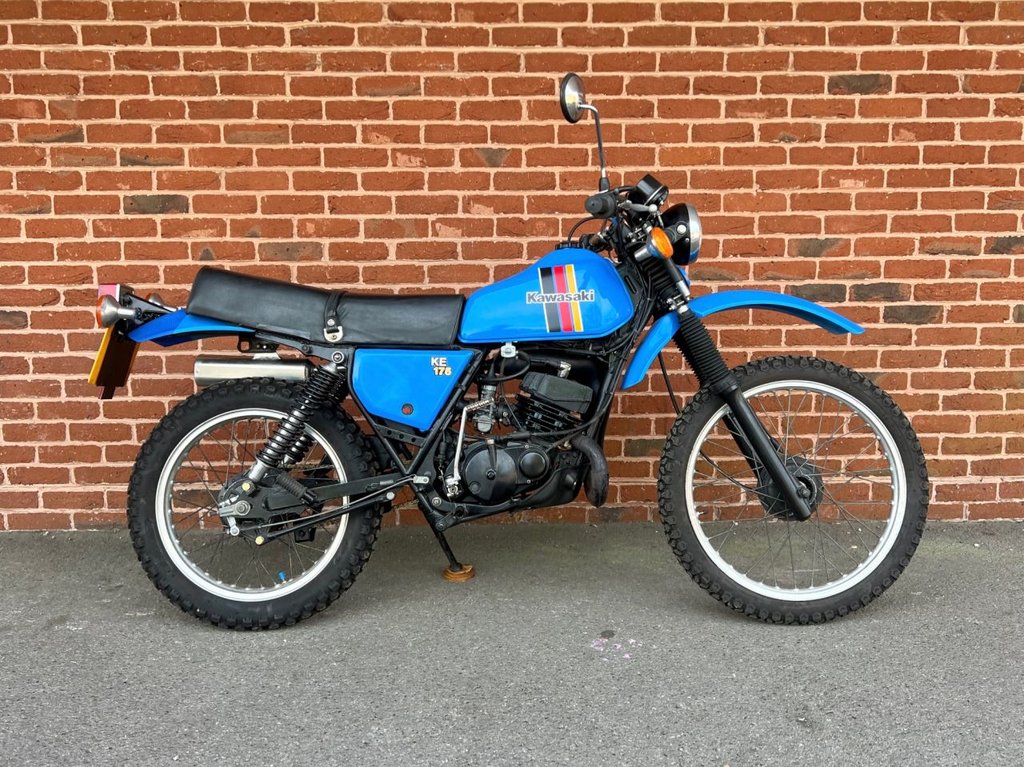 USED 1980 KAWASAKI KE 175 // 174cc // Classic Scrambler // px swap 