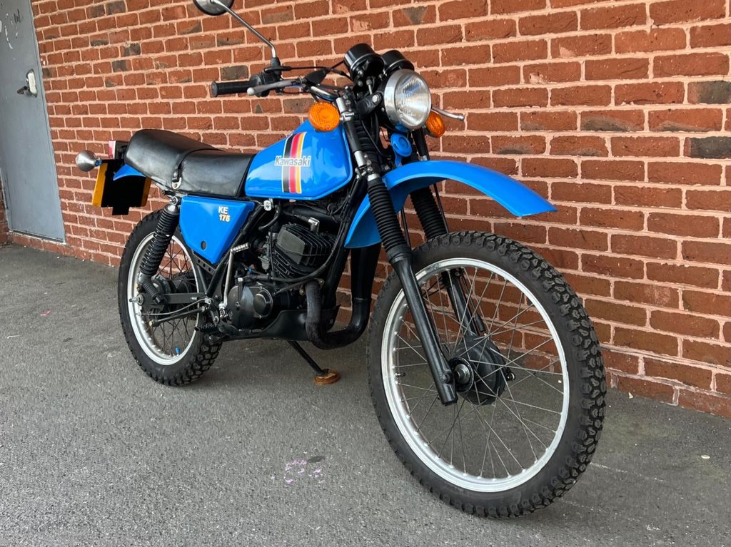 USED 1980 KAWASAKI KE 175 // 174cc // Classic Scrambler // px swap 