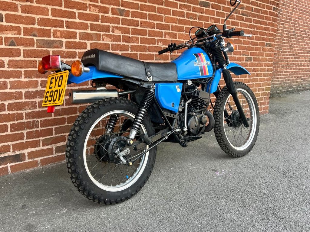 USED 1980 KAWASAKI KE 175 // 174cc // Classic Scrambler // px swap 