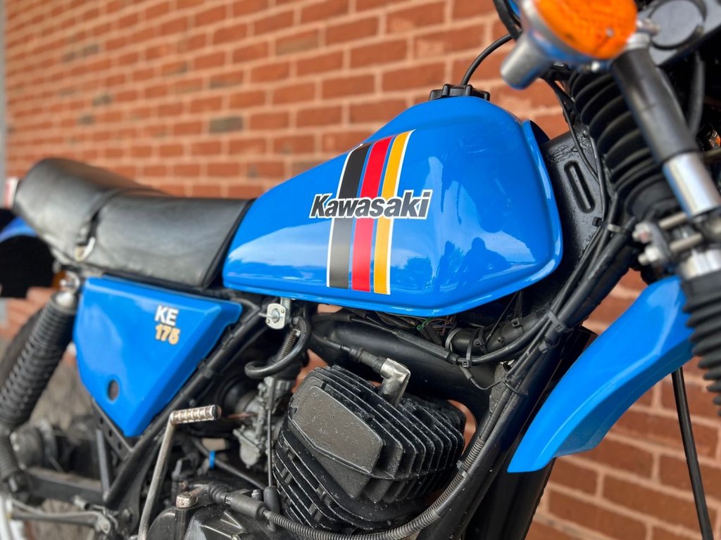 USED 1980 KAWASAKI KE 175 // 174cc // Classic Scrambler // px swap 