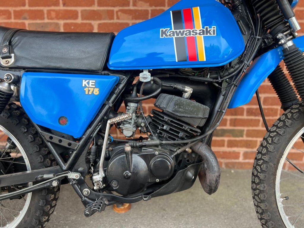 USED 1980 KAWASAKI KE 175 // 174cc // Classic Scrambler // px swap 