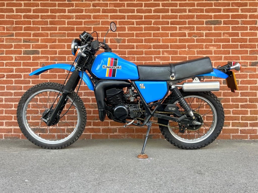USED 1980 KAWASAKI KE 175 // 174cc // Classic Scrambler // px swap 