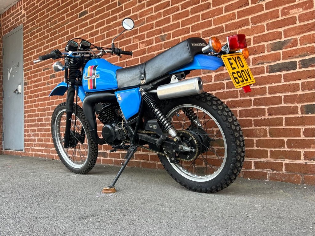 USED 1980 KAWASAKI KE 175 // 174cc // Classic Scrambler // px swap 