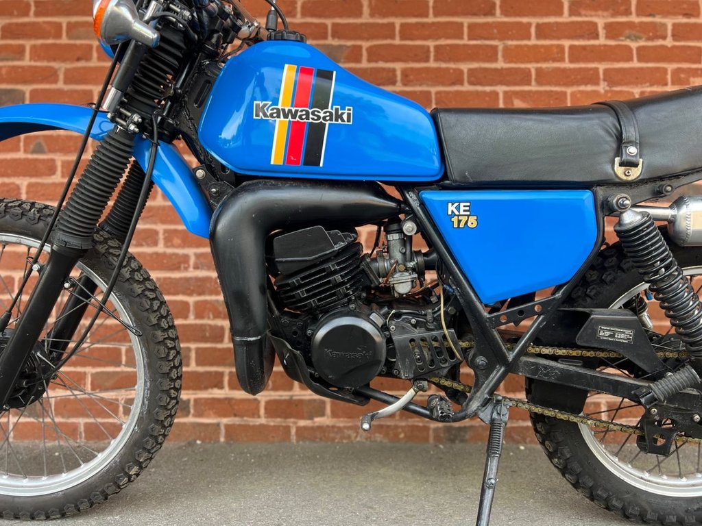 USED 1980 KAWASAKI KE 175 // 174cc // Classic Scrambler // px swap 