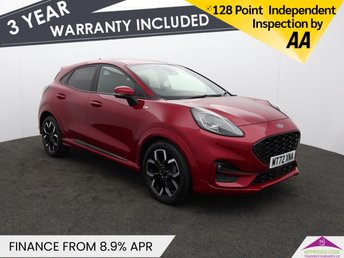 2022 FORD PUMA 1.0T EcoBoost MHEV ST-Line X SUV 5dr Petrol Hybrid Manual Euro 6 (s/s) (125 ps) &pound;14998.00