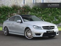 USED 2012 62 MERCEDES-BENZ C-CLASS 6.3 C63 V8 AMG Edition 125 Coupe 2dr Petrol SpdS MCT Euro 5 (457 ps) Great Condition C63 - PAN ROOF!