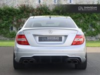 USED 2012 62 MERCEDES-BENZ C-CLASS 6.3 C63 V8 AMG Edition 125 Coupe 2dr Petrol SpdS MCT Euro 5 (457 ps) Great Condition C63 - PAN ROOF!