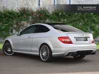 USED 2012 62 MERCEDES-BENZ C-CLASS 6.3 C63 V8 AMG Edition 125 Coupe 2dr Petrol SpdS MCT Euro 5 (457 ps) Great Condition C63 - PAN ROOF!