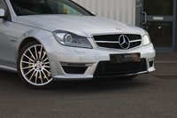 USED 2012 62 MERCEDES-BENZ C-CLASS 6.3 C63 V8 AMG Edition 125 Coupe 2dr Petrol SpdS MCT Euro 5 (457 ps) Great Condition C63 - PAN ROOF!