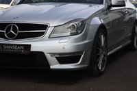 USED 2012 62 MERCEDES-BENZ C-CLASS 6.3 C63 V8 AMG Edition 125 Coupe 2dr Petrol SpdS MCT Euro 5 (457 ps) Great Condition C63 - PAN ROOF!