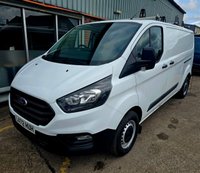 USED 2023 72 FORD TRANSIT CUSTOM 2.0 300 EcoBlue Leader Panel Van 5dr Diesel Manual L2 H1 Euro 6 (s/s) (130 ps) PARKING SENSORS, LWB, ROOF RACK