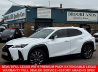 USED 2020 70 LEXUS UX 2.0 250h F Sport SUV 5dr Petrol Hybrid E-CVT Euro 6 (s/s) (184 ps) Beautiful Lexus with Premium Pack Extendable Lexus Warranty Full Dealer Service History Amazing Spec