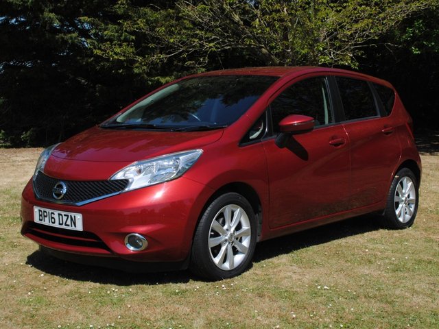 2016 16 Nissan Note 1.2 DIG-S Acenta Hatchback 5dr Petrol XTRON Euro 6 (s/s) (98 ps)