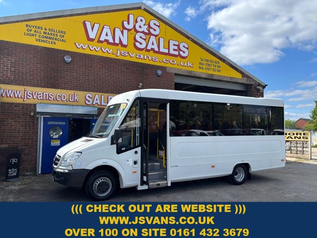 2012 MERCEDES-BENZ SPRINTER £12995 + VAT MELLOR MINIBUS LIFT STOCKPORT / MANCHESTER