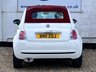 USED 2011 11 FIAT 500C 1.2 Pop Convertible 2dr Petrol Manual Euro 5 (69 bhp) www.suffolkcarcentre.co.uk - Located at Lowestoft