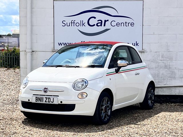2011 11 Fiat 500c 1.2 Pop Convertible 2dr Petrol Manual Euro 5 (69 bhp)