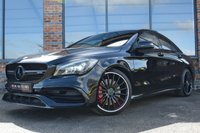 USED 2017 67 MERCEDES-BENZ CLA 2.0 CLA45 AMG Coupe 4dr Petrol SpdS DCT 4MATIC Euro 6 (s/s) (381 ps) PAN ROOF / CUSTOM AUDIO SYSTEM