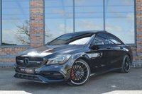 USED 2017 67 MERCEDES-BENZ CLA 2.0 CLA45 AMG Coupe 4dr Petrol SpdS DCT 4MATIC Euro 6 (s/s) (381 ps) PAN ROOF / CUSTOM AUDIO SYSTEM