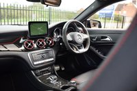 USED 2017 67 MERCEDES-BENZ CLA 2.0 CLA45 AMG Coupe 4dr Petrol SpdS DCT 4MATIC Euro 6 (s/s) (381 ps) PAN ROOF / CUSTOM AUDIO SYSTEM