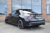 USED 2017 67 MERCEDES-BENZ CLA 2.0 CLA45 AMG Coupe 4dr Petrol SpdS DCT 4MATIC Euro 6 (s/s) (381 ps) PAN ROOF / CUSTOM AUDIO SYSTEM