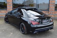USED 2017 67 MERCEDES-BENZ CLA 2.0 CLA45 AMG Coupe 4dr Petrol SpdS DCT 4MATIC Euro 6 (s/s) (381 ps) PAN ROOF / CUSTOM AUDIO SYSTEM