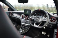 USED 2017 67 MERCEDES-BENZ CLA 2.0 CLA45 AMG Coupe 4dr Petrol SpdS DCT 4MATIC Euro 6 (s/s) (381 ps) PAN ROOF / CUSTOM AUDIO SYSTEM