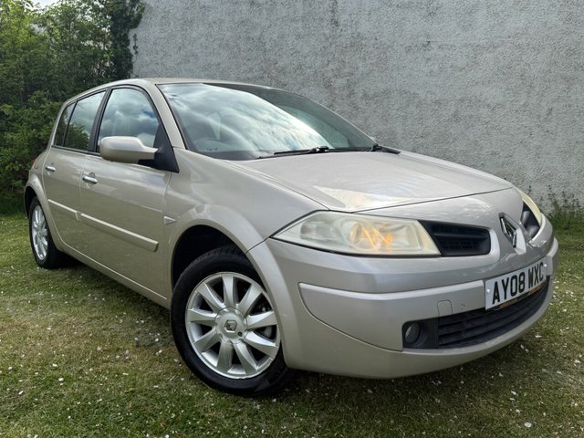 2008 08 RENAULT MEGANE 1.6 VVT Dynamique Hatchback 5dr Petrol Proactive (184 g/km, 111 bhp) AUTOMATIC+FRESH SERVICE+12 MONTHS MOT