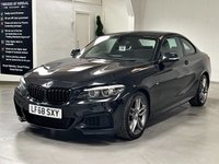 USED 2018 68 BMW 2 SERIES 1.5 218i M Sport Coupe 2dr Petrol Auto Euro 6 (s/s) (136 ps) 