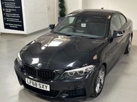 USED 2018 68 BMW 2 SERIES 1.5 218i M Sport Coupe 2dr Petrol Auto Euro 6 (s/s) (136 ps) 