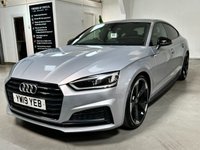 USED 2019 19 AUDI A5 2.0 TFSI 40 Black Edition Sportback 5dr Petrol S Tronic Euro 6 (s/s) (190 ps) 