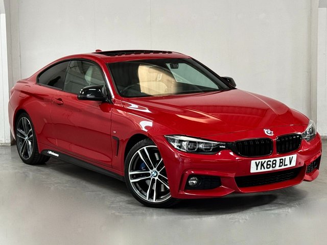 2018 68 BMW 4 Series 2.0 430i M Sport Coupe 2dr Petrol Auto Euro 6 (s/s) (252 ps)