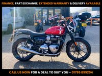 USED 2016 16 TRIUMPH STREET TWIN - BUY ONLINE 24 HRS A DAY - FINANCE AVAILABLE - ALL TYPES OF CREDIT ACCEPTED WITH VANCE & HINES EXHAUSTS