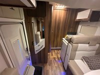 USED 2016 16 ROLLER TEAM T-LINE 740 5 BERTH WITH 5 TRAVEL SEATS 5 BERTH WITH REAR ISLAND BED
