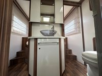 USED 2016 16 ROLLER TEAM T-LINE 740 5 BERTH WITH 5 TRAVEL SEATS 5 BERTH WITH REAR ISLAND BED