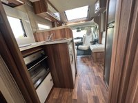 USED 2016 16 ROLLER TEAM T-LINE 740 5 BERTH WITH 5 TRAVEL SEATS 5 BERTH WITH REAR ISLAND BED