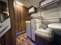 USED 2016 16 ROLLER TEAM T-LINE 740 5 BERTH WITH 5 TRAVEL SEATS 5 BERTH WITH REAR ISLAND BED