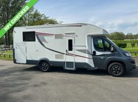 USED 2016 16 ROLLER TEAM T-LINE 740 5 BERTH WITH 5 TRAVEL SEATS 5 BERTH WITH REAR ISLAND BED