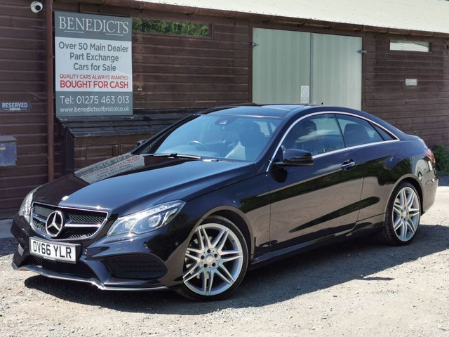 2016 66 Mercedes-Benz E-Class 3.0 E350d V6 AMG Line Edition (Premium) Coupe 2dr Diesel G-Tronic+ Euro 6 (s/s) (258 ps)