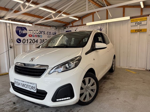 2017 17 PEUGEOT 108 1.0 Active Hatchback 3dr Petrol Manual Euro 6 (68 ps)+2 KEYS+2 FORMER KEEPERS+AIRCON 2 KEYS+2 FORMER KEEPERS+AIRCON+HISTORY+INSURANCE GROUP 6+MEDIA+USB+AUX+HPI CLEAR