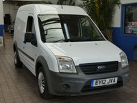 USED 2012 12 FORD TRANSIT CONNECT 1.8 TDCi T230 Panel Van 4dr Diesel Manual L3 H3 DPF (89 bhp) NICE TIDY EXAMPLE 2 OWNERS EXCELLENT SERVICE HISTORY