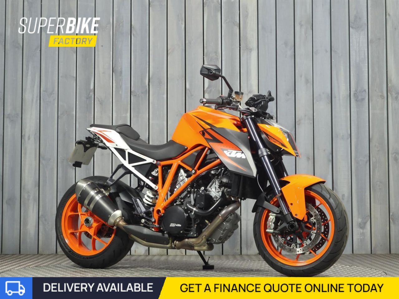 Orange Ktm 2015 KTM 1290 SUPERDUKE R ORANGE With 17300