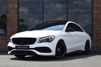 USED 2018 MERCEDES-BENZ CLA 1.6 CLA180 AMG Line Coupe 4dr Petrol 7G-DCT Euro 6 (s/s) (122 ps) PAN ROOF / AMG 18" / BLACK PK