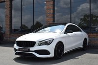 USED 2018 MERCEDES-BENZ CLA 1.6 CLA180 AMG Line Coupe 4dr Petrol 7G-DCT Euro 6 (s/s) (122 ps) PAN ROOF / AMG 18" / BLACK PK