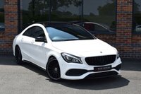 USED 2018 MERCEDES-BENZ CLA 1.6 CLA180 AMG Line Coupe 4dr Petrol 7G-DCT Euro 6 (s/s) (122 ps) PAN ROOF / AMG 18" / BLACK PK