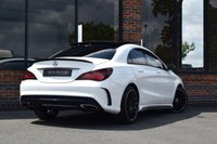 USED 2018 MERCEDES-BENZ CLA 1.6 CLA180 AMG Line Coupe 4dr Petrol 7G-DCT Euro 6 (s/s) (122 ps) PAN ROOF / AMG 18" / BLACK PK