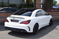 USED 2018 MERCEDES-BENZ CLA 1.6 CLA180 AMG Line Coupe 4dr Petrol 7G-DCT Euro 6 (s/s) (122 ps) PAN ROOF / AMG 18" / BLACK PK