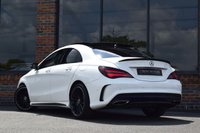 USED 2018 MERCEDES-BENZ CLA 1.6 CLA180 AMG Line Coupe 4dr Petrol 7G-DCT Euro 6 (s/s) (122 ps) PAN ROOF / AMG 18" / BLACK PK