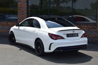 USED 2018 MERCEDES-BENZ CLA 1.6 CLA180 AMG Line Coupe 4dr Petrol 7G-DCT Euro 6 (s/s) (122 ps) PAN ROOF / AMG 18" / BLACK PK